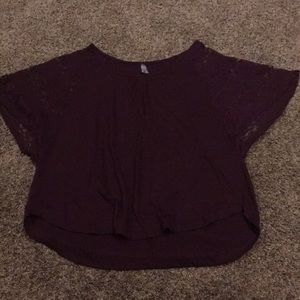 Dark purple Vanity top
